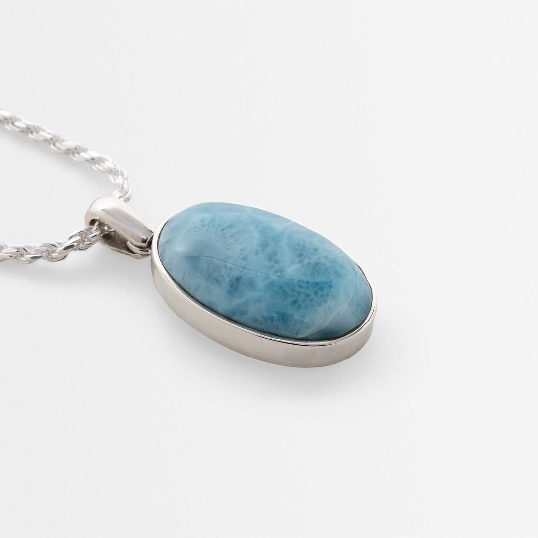 Larimar Oval Pendant Gala 