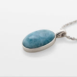 Larimar Oval Pendant Gala 