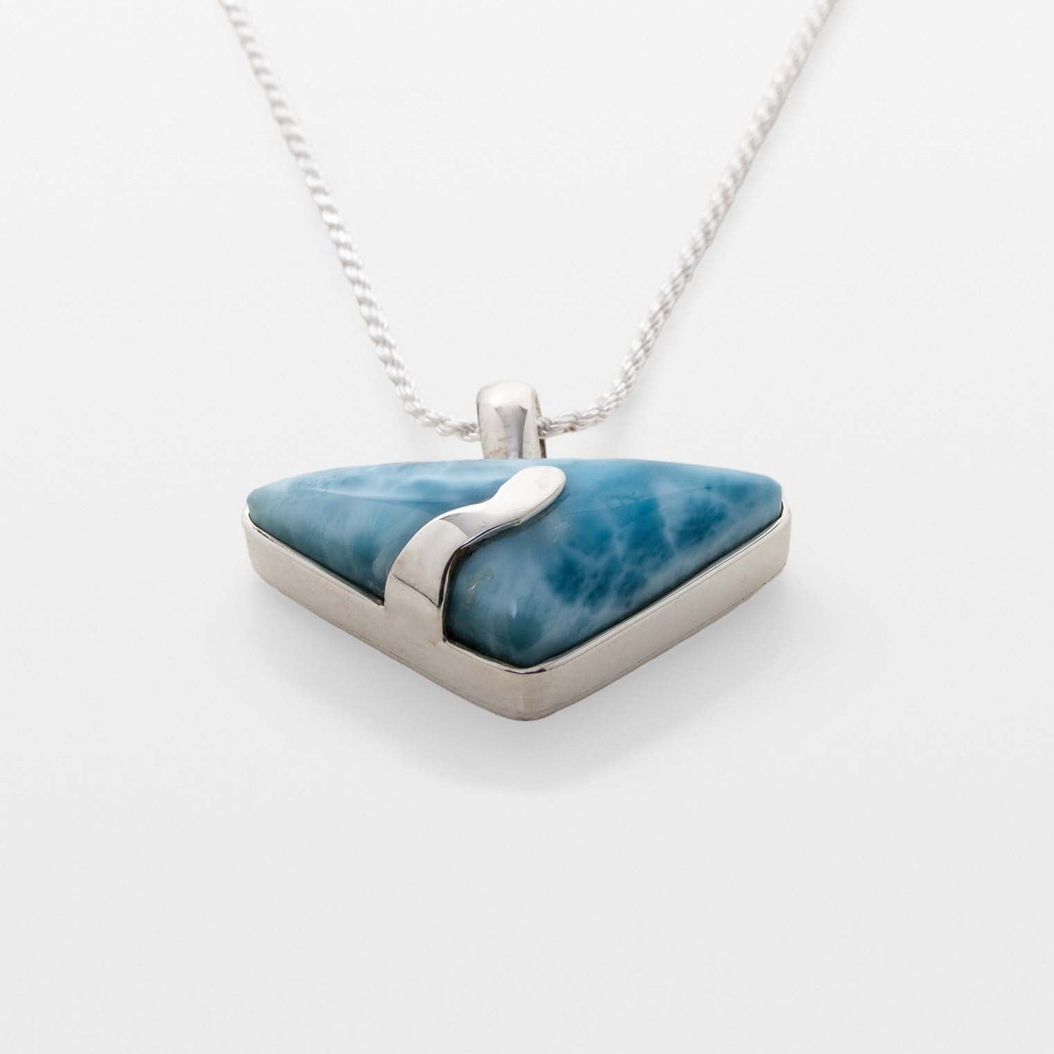 Larimar Pendant Genevive