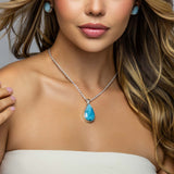 Larimar Pendant Griselda