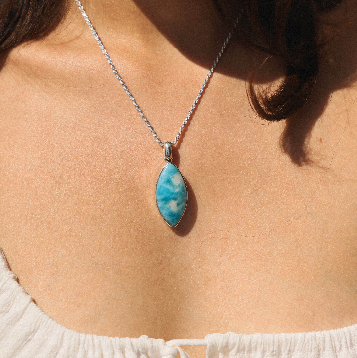 Larimar Pendant Liliana