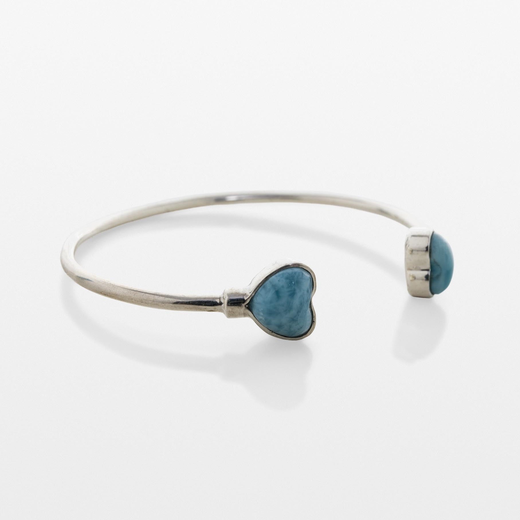 Larimar Heart Bracelet Della