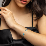Larimar Bracelet Bangle Dottie