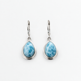 Larimar Earrings Dani Silver