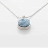 Larimar Pendant Dahlia