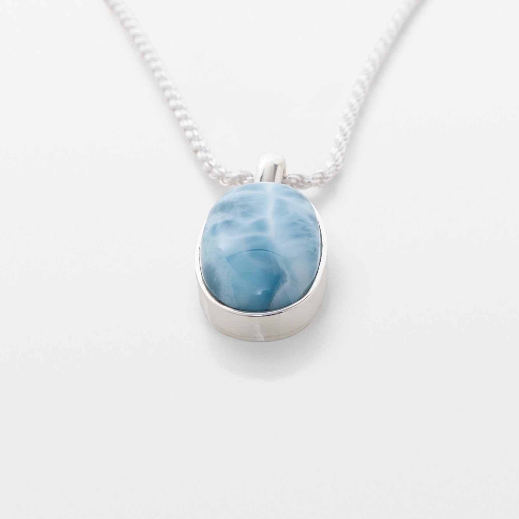 Larimar Pendant Daisy