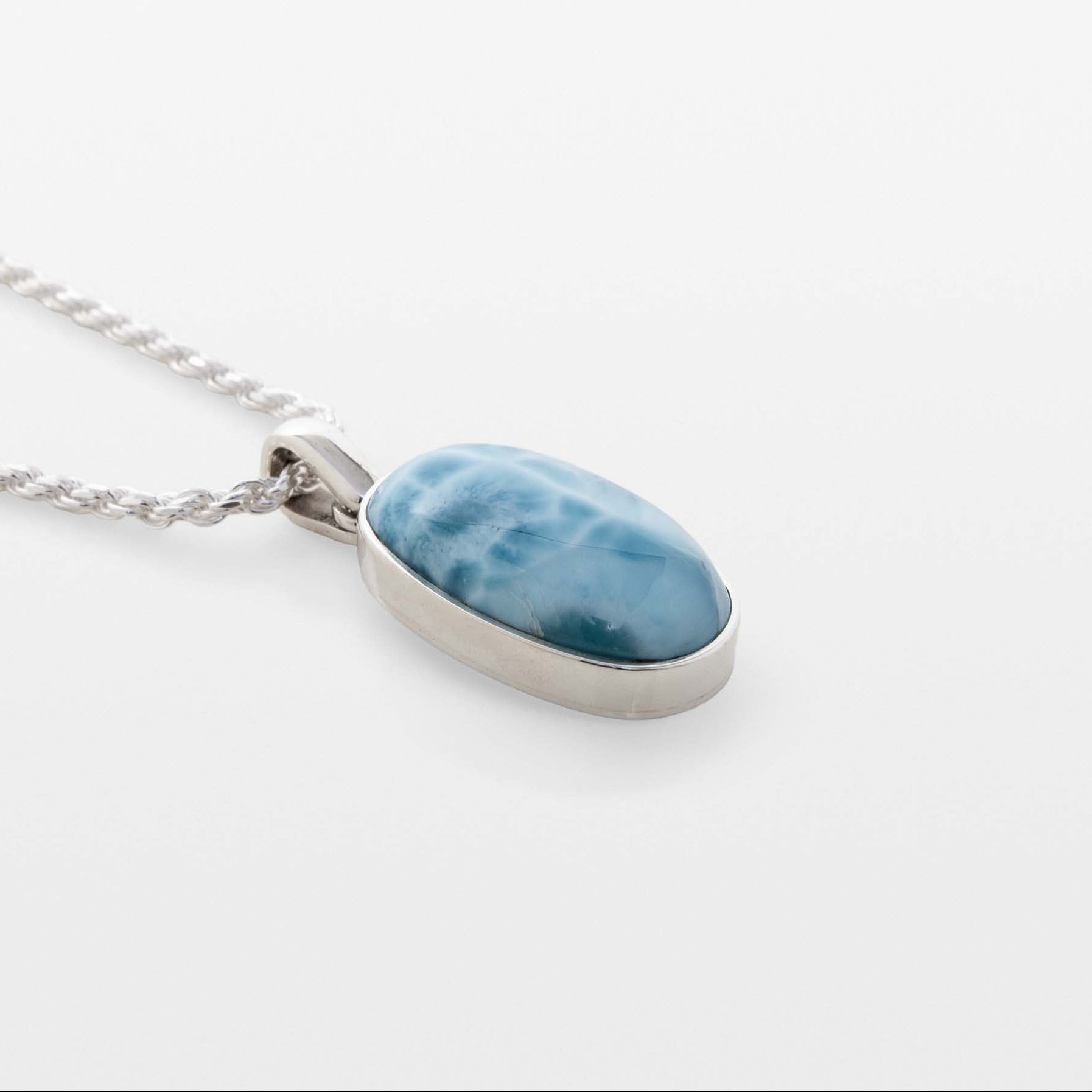 Larimar Pendant Daisy
