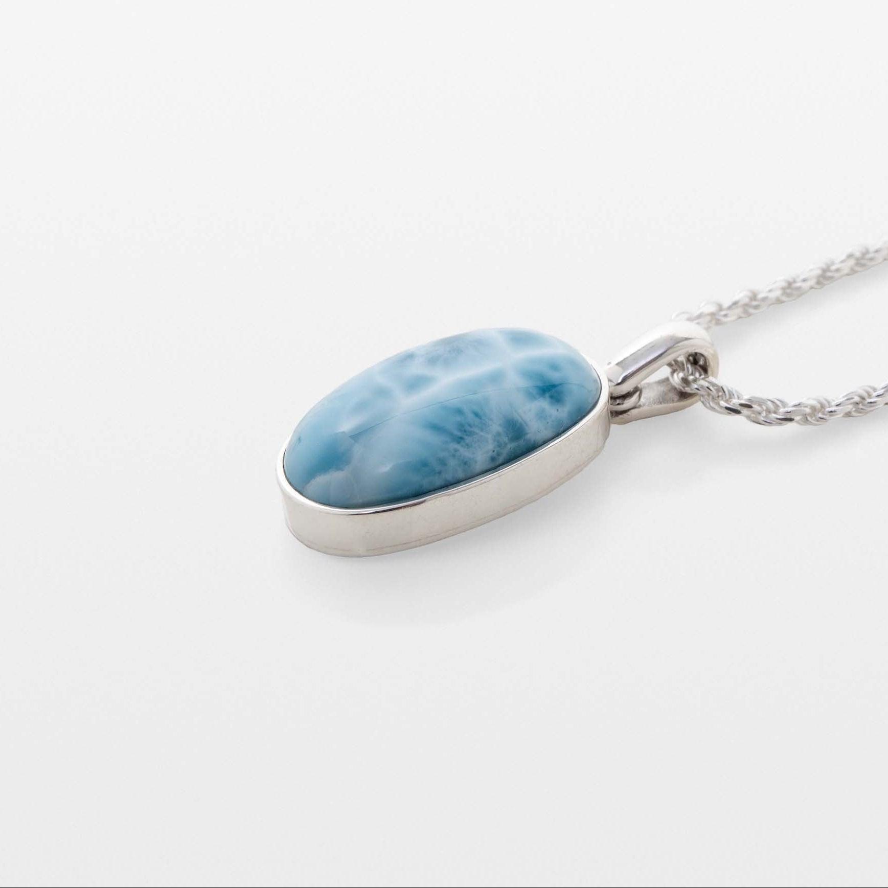 Larimar Pendant Daisy