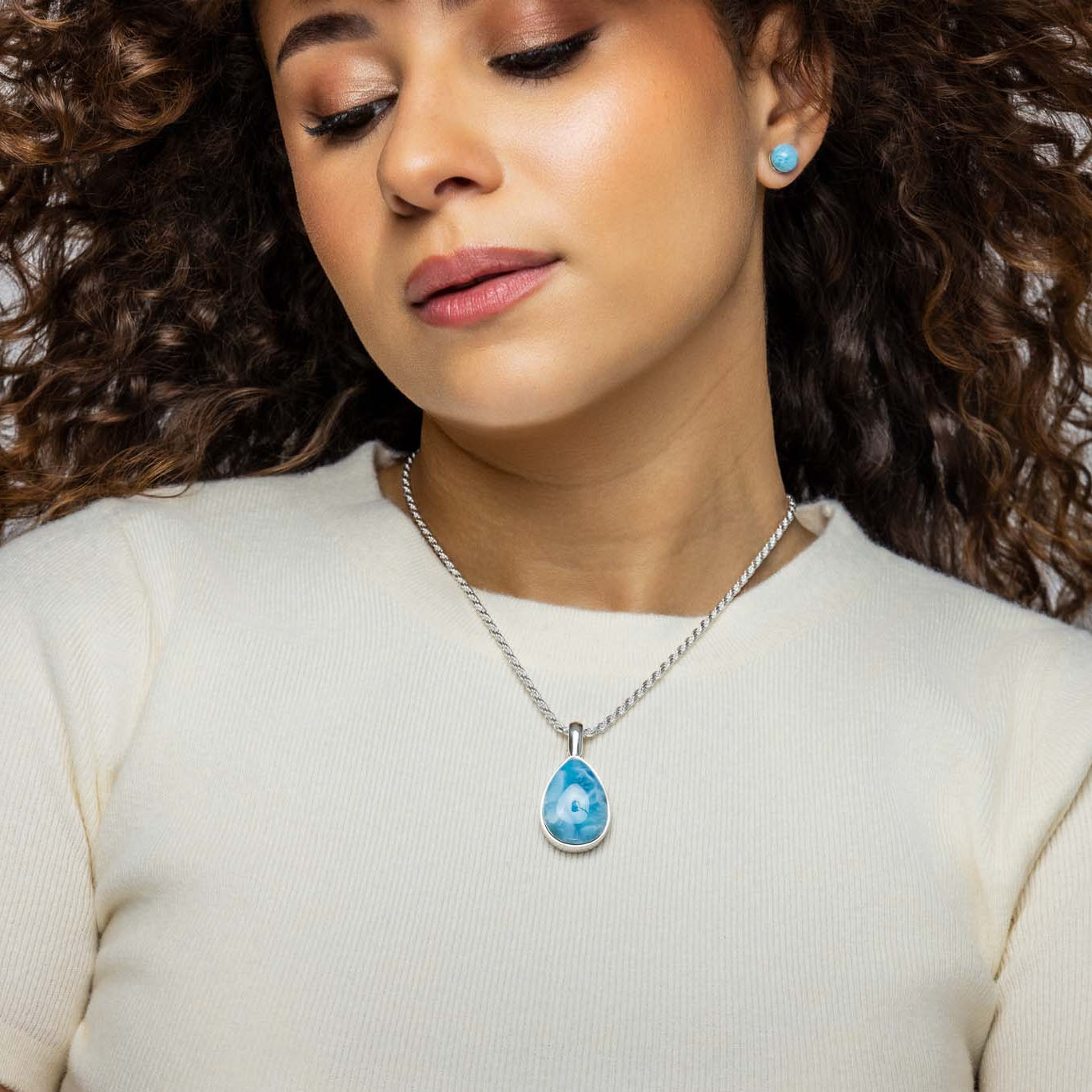 Larimar Pendant Dakota
