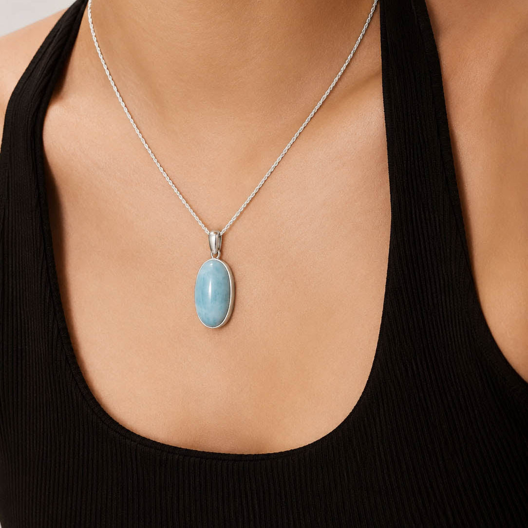 Larimar Pendant Lucia