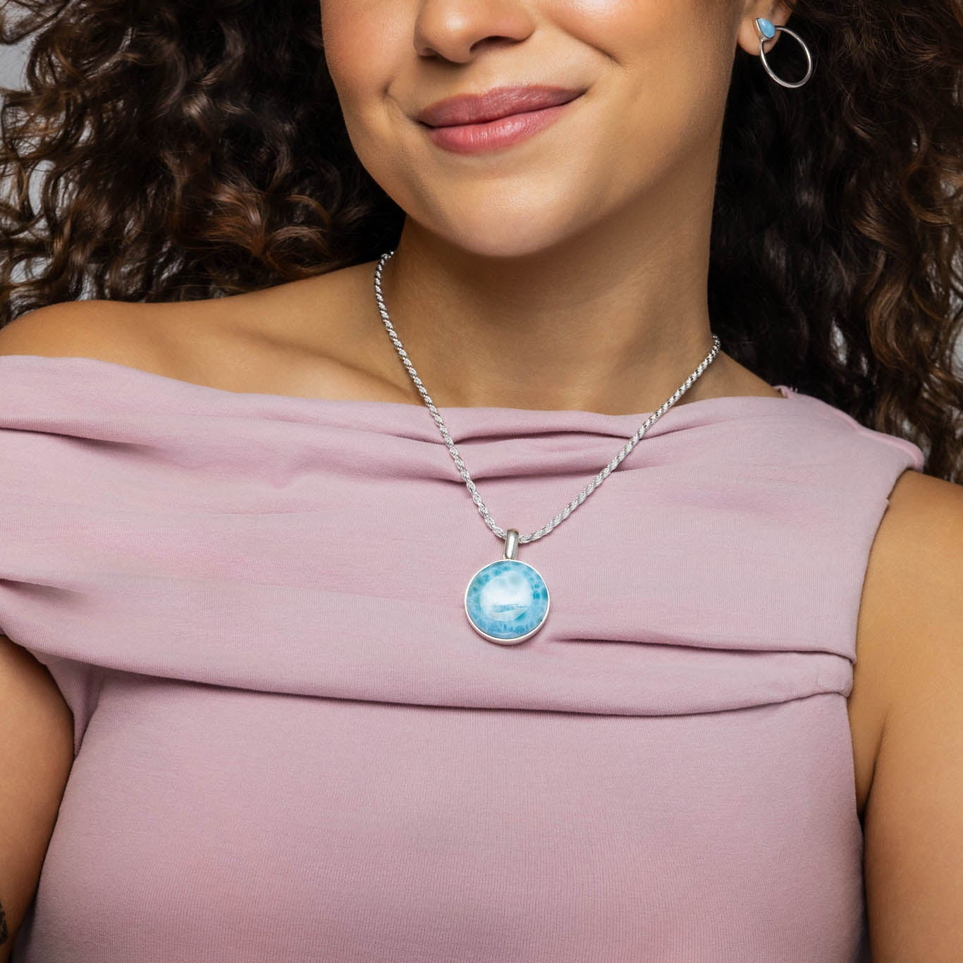 Larimar Pendant Merla