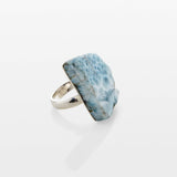 Rough Larimar Ring Gabi