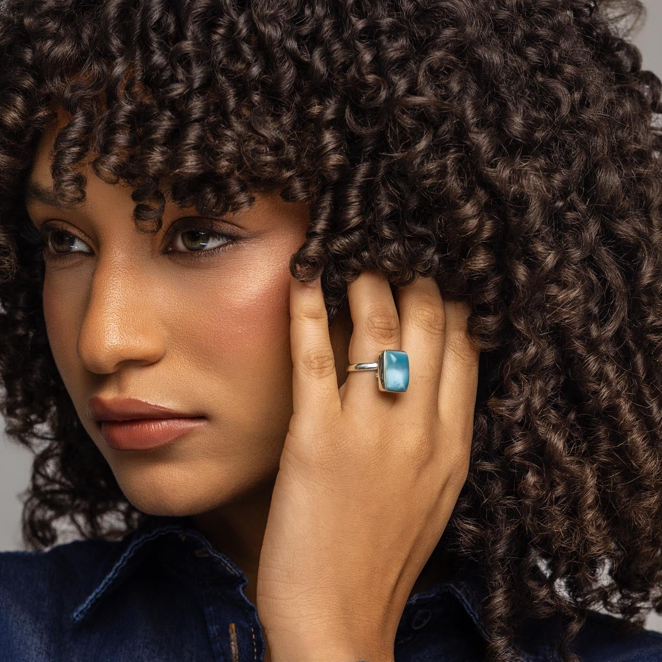 Larimar Ring Giada