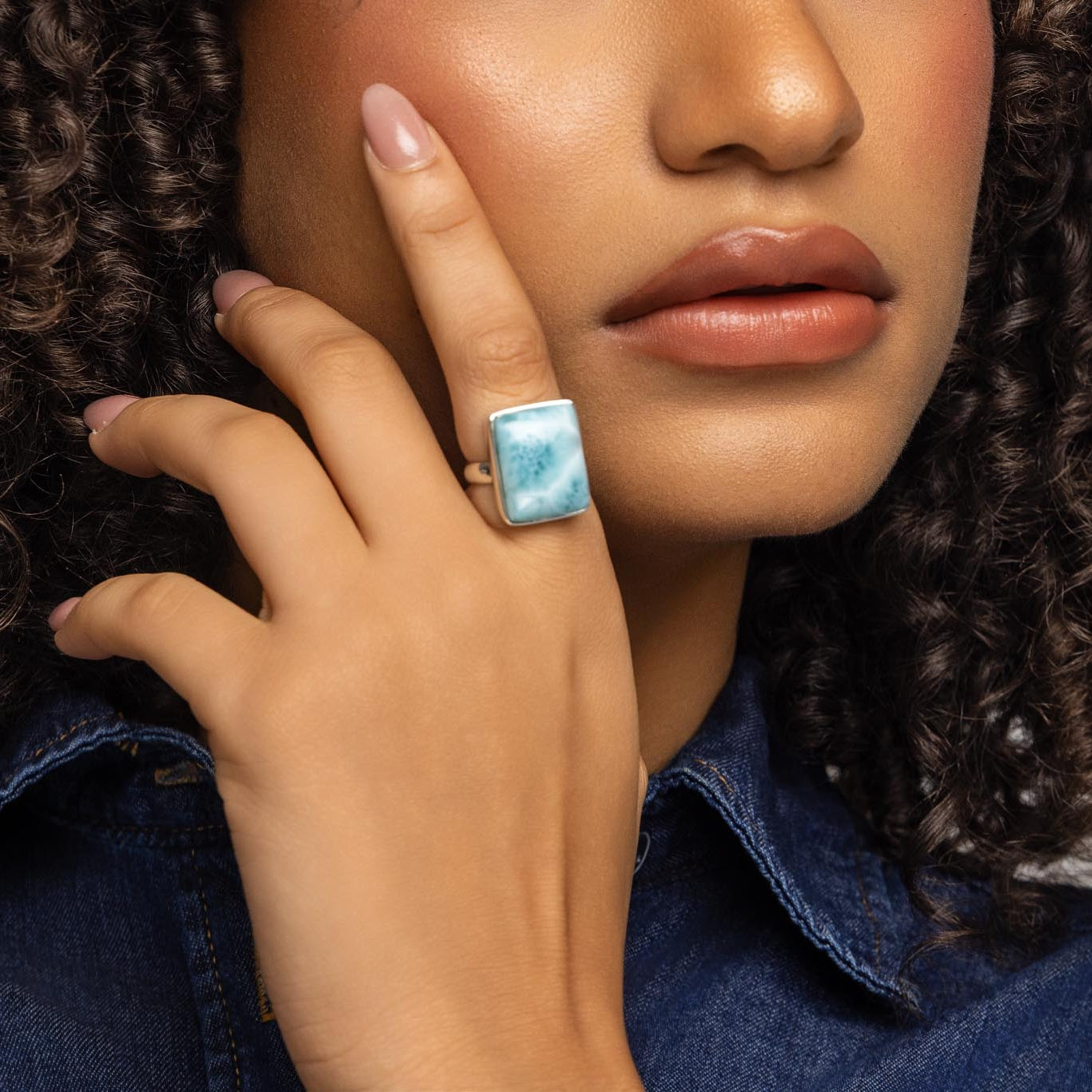 Larimar Ring Giselle