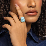 Larimar Ring Giselle