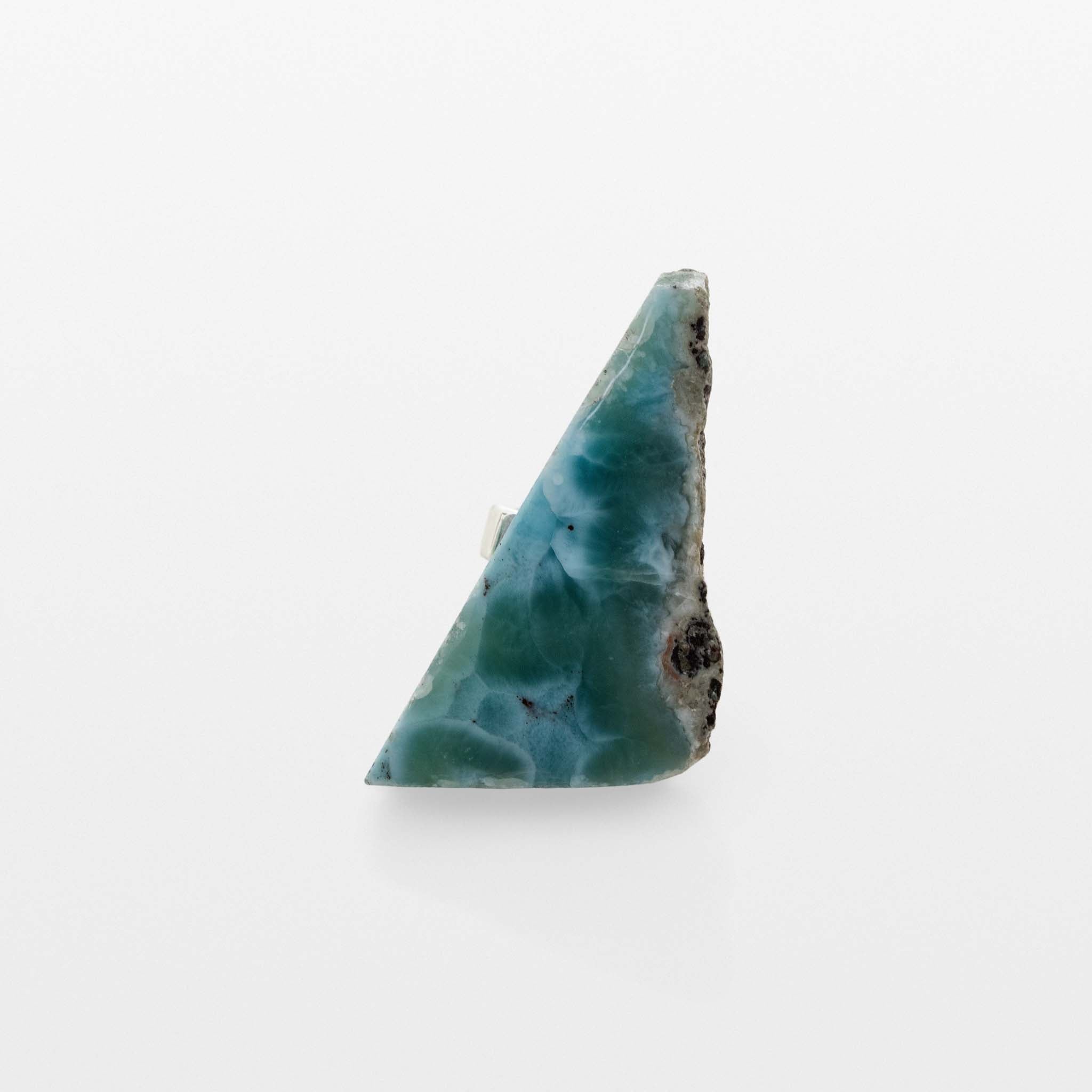 Rough Larimar Ring Giulietta