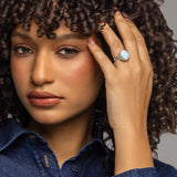 Larimar Ring Gwyneth