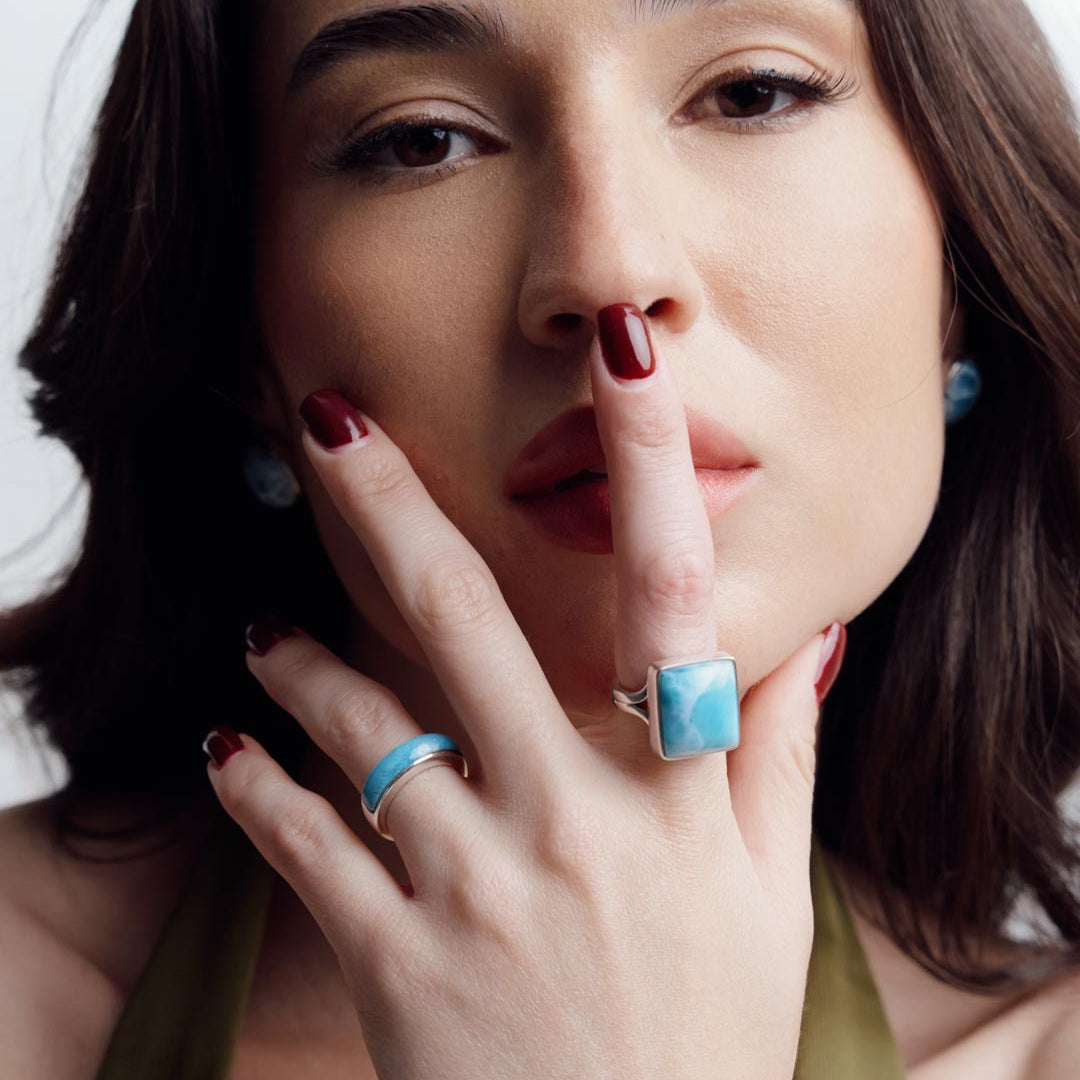 Larimar Ring Zuri