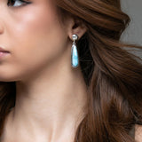 Larimar Earrings Grecil