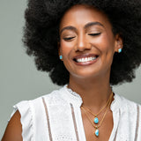 Remi Petite Square Studs