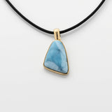 Larimar Gold Vermeil Pendant Phoebe