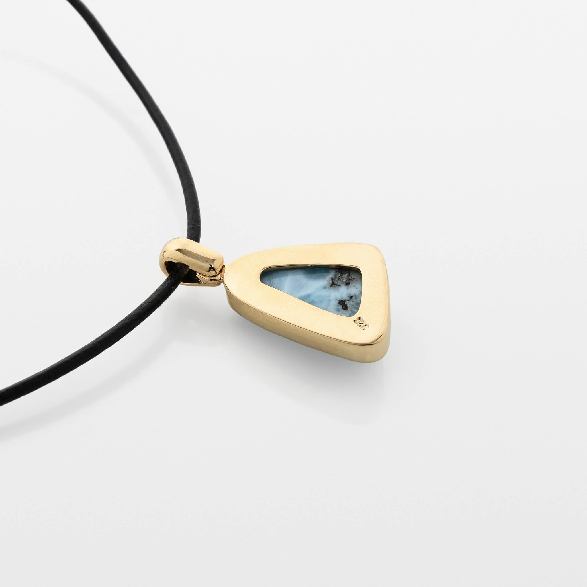 Larimar Gold Vermeil Pendant Phoebe