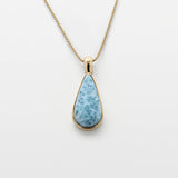 Larimar Gold Vermeil Pendant Beth