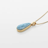 Larimar Gold Vermeil Pendant Beth