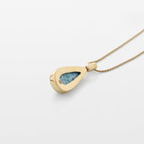 Larimar Gold Vermeil Pendant Beth