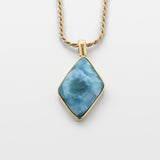 Larimar Gold Vermeil Pendant Blair