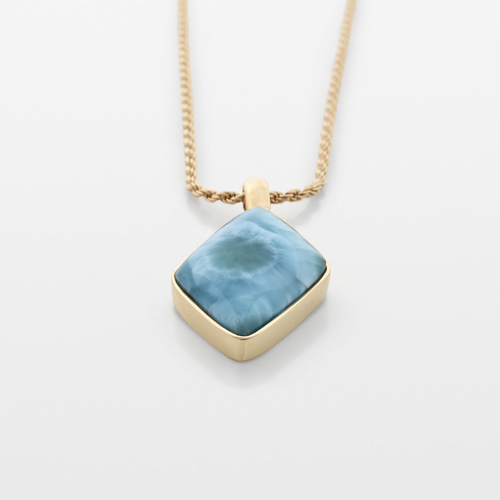 Larimar Gold Vermeil Pendant Blair