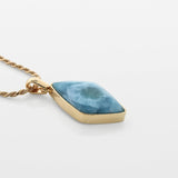 Larimar Gold Vermeil Pendant Blair