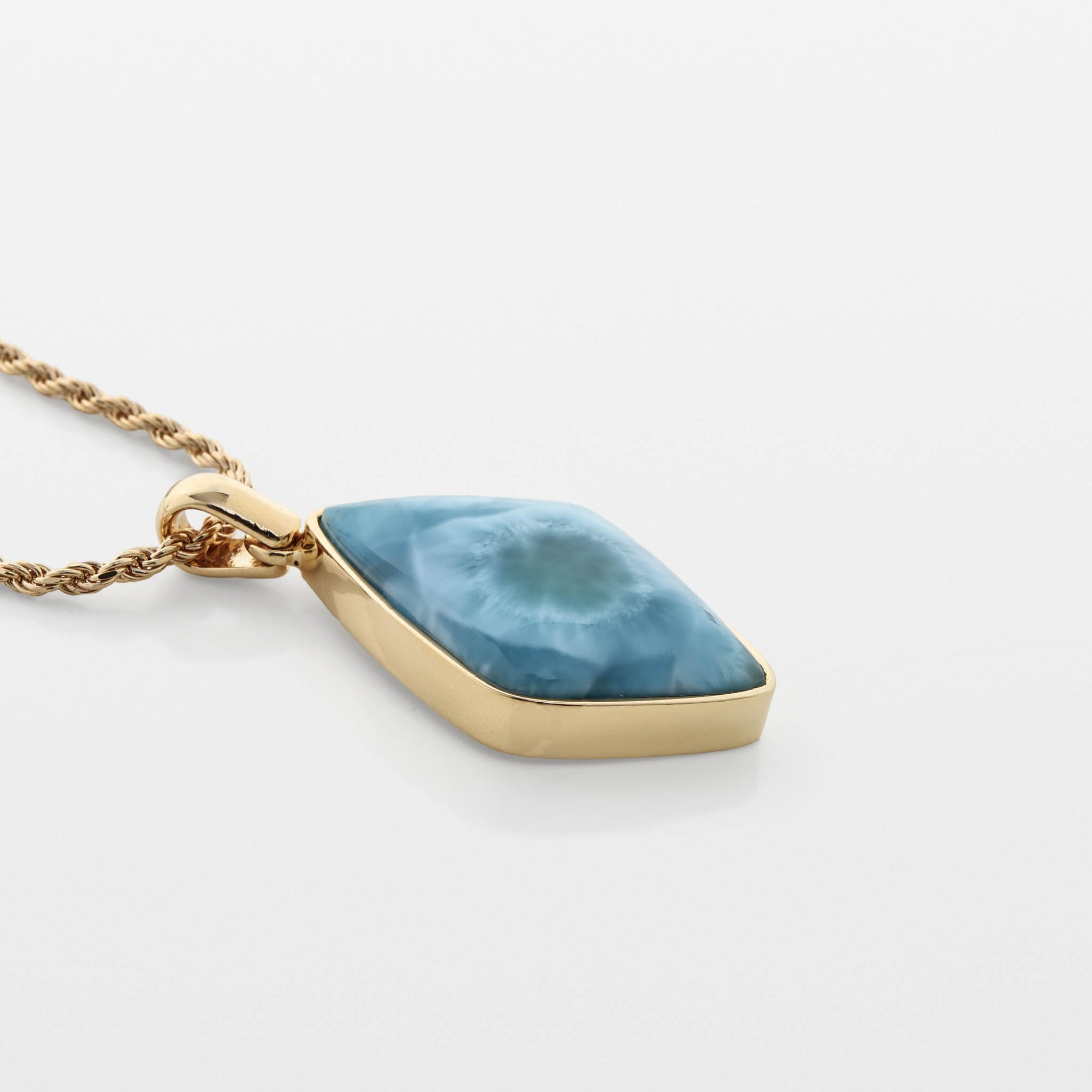 Larimar Gold Vermeil Pendant Blair