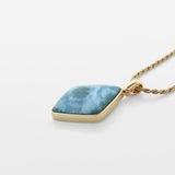Larimar Gold Vermeil Pendant Blair