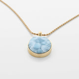 Larimar Gold Vermeil Pendant Blake