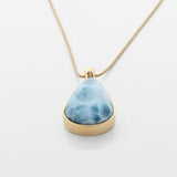 Larimar Gold Vermeil Pendant Bonnie