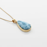 Larimar Gold Vermeil Pendant Bonnie