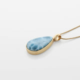 Larimar Gold Vermeil Pendant Bonnie