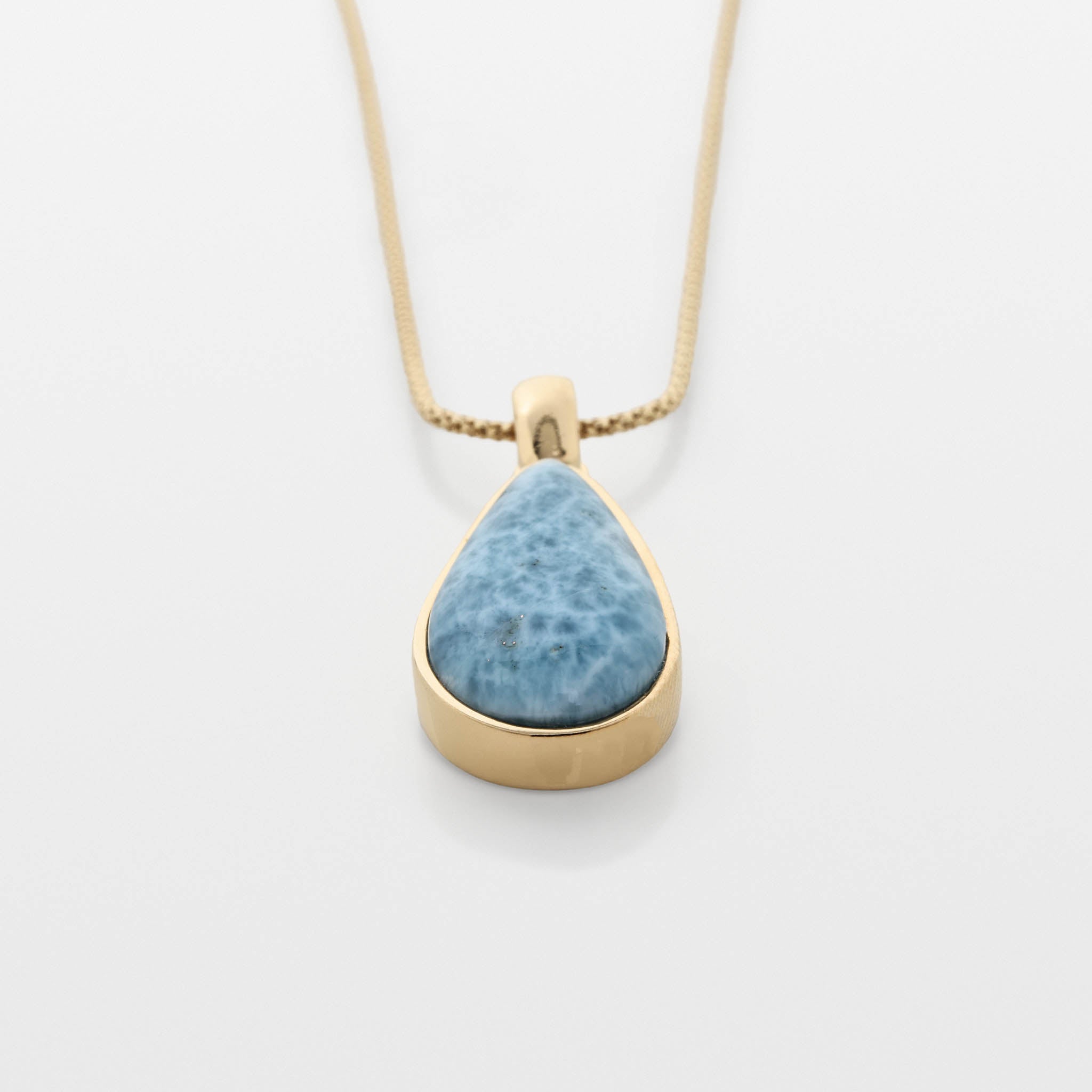 Larimar Gold Vermeil Pendant Bree