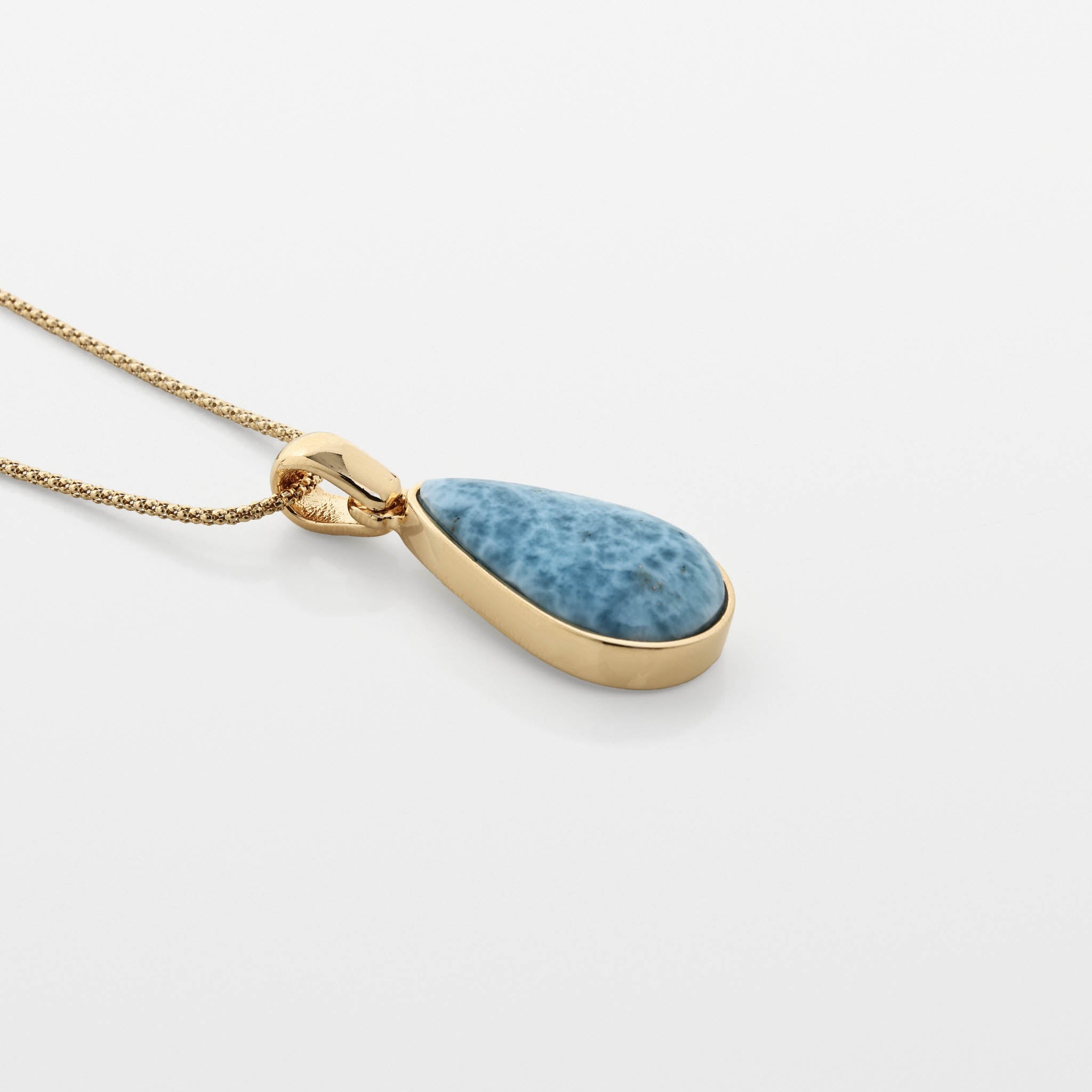 Larimar Gold Vermeil Pendant Bree