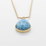 Larimar Gold Vermeil Pendant Brielle