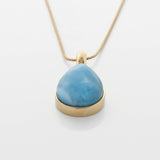 Larimar Gold Vermeil Pendant Britt