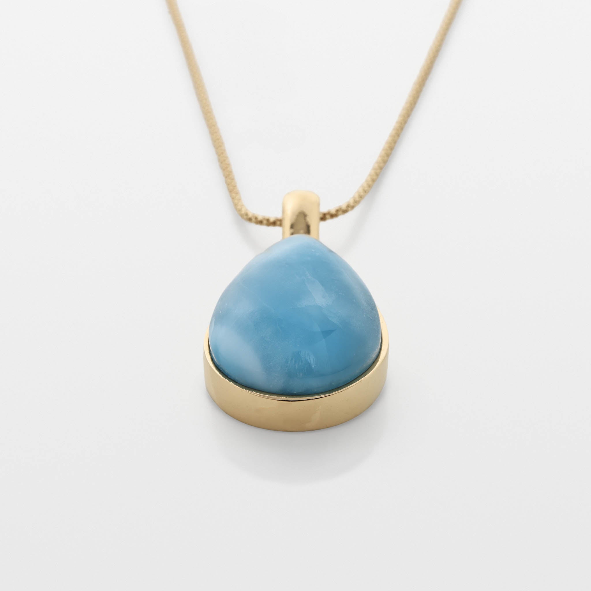 Larimar Gold Vermeil Pendant Britt