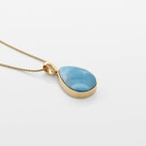 Larimar Gold Vermeil Pendant Britt