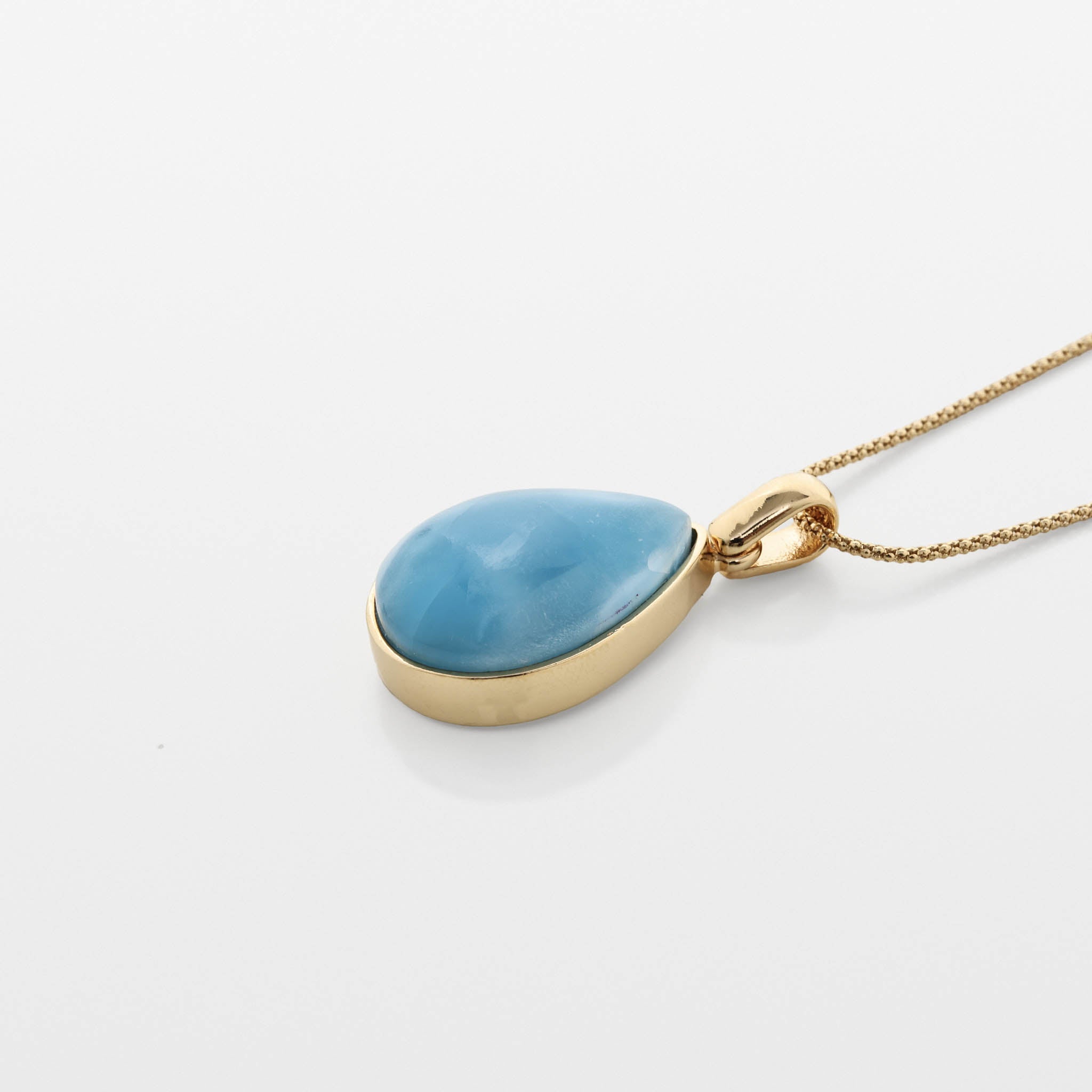Larimar Gold Vermeil Pendant Britt