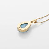 Larimar Gold Vermeil Pendant Britt