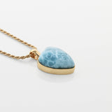 Larimar Heart Pendant Beatrice