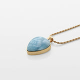 Larimar Heart Pendant Beatrice