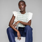 Larimar Heart Ring Bela