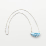 Blue Larimar Stone Necklace Nadia 